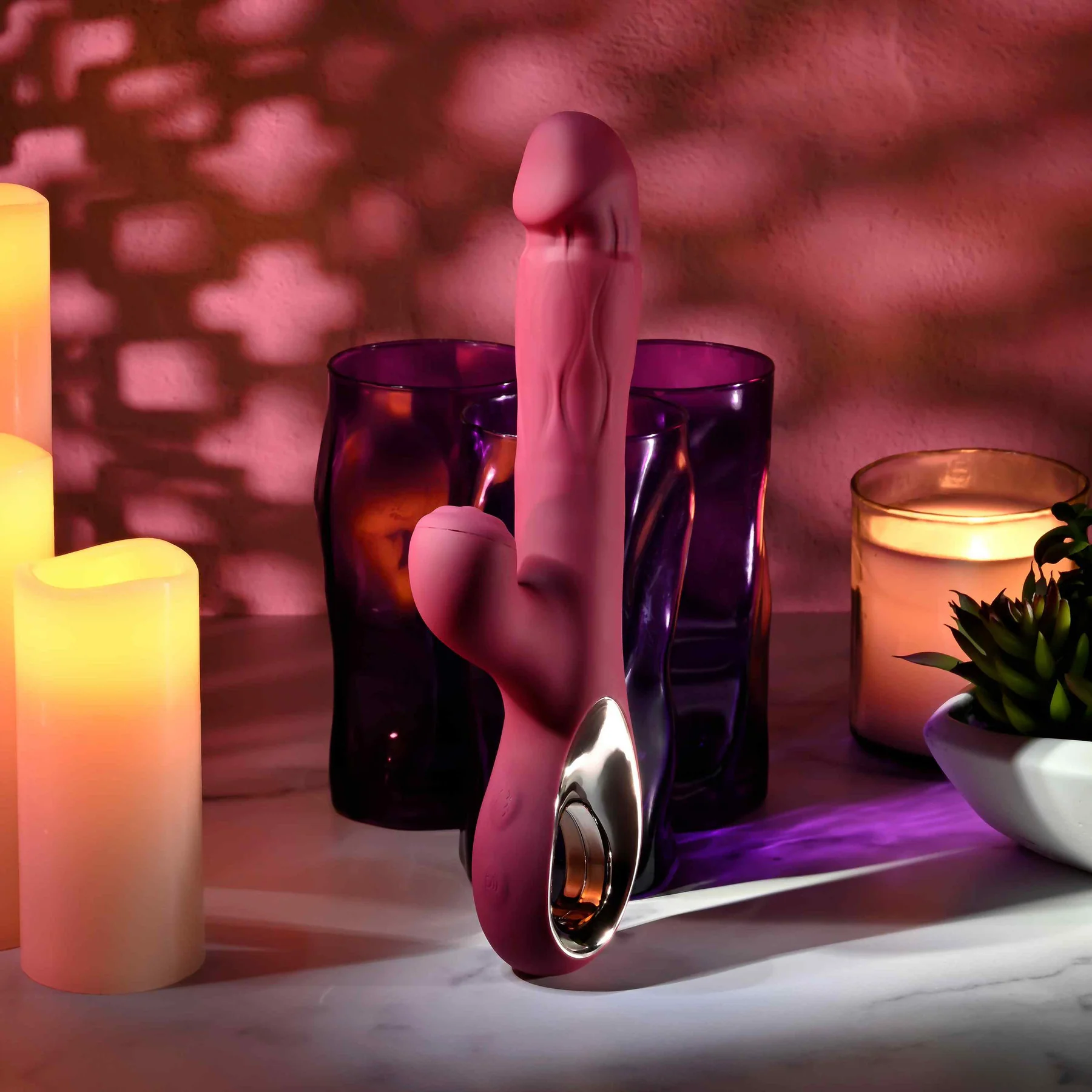 Bursting With Pleasure Silicone Inflatable Tapping Rabbit Vibrator By Evolved Novelties - Image 10
