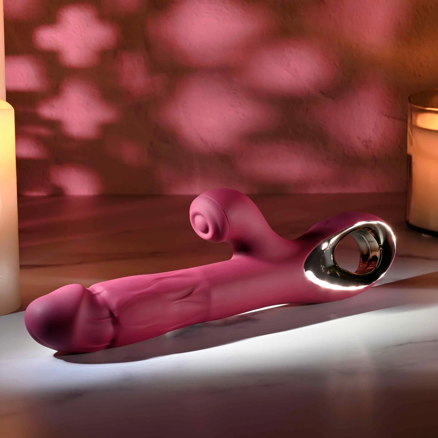 Bursting With Pleasure Silicone Inflatable Tapping Rabbit Vibrator By Evolved Novelties - Image 8