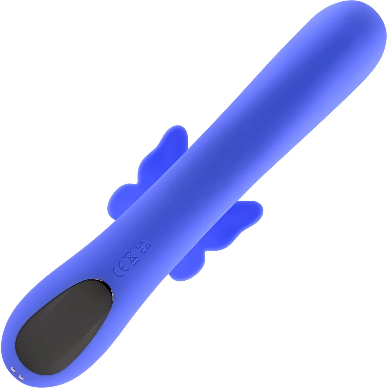 Butterfly Dreams Rechargeable Waterproof  Silicone Dual Stimulating Vibrator By Evolved Novelties - Image 3