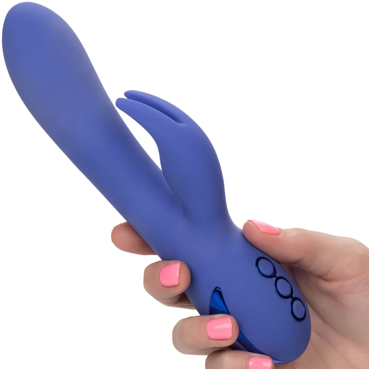 California Dreaming Beverly Hills Bunny Rabbit Style Silicone Vibrator by CalExotics - Image 3