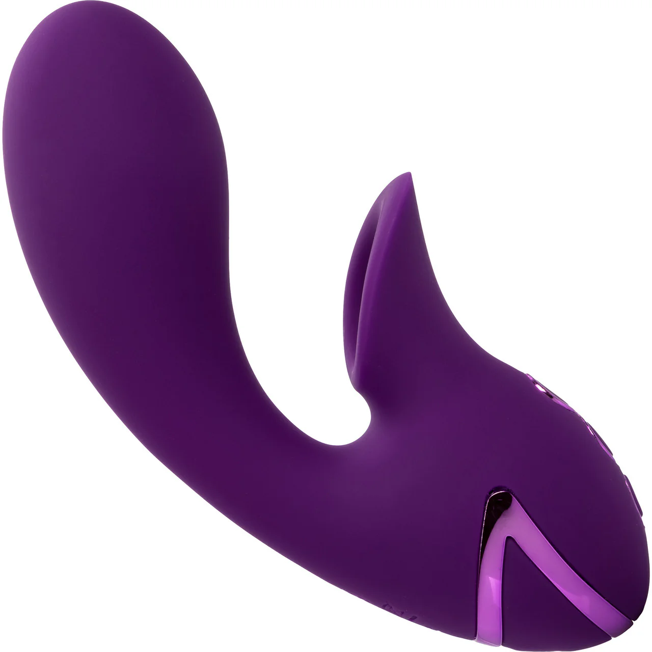 California Dreaming Huntington Beach Heartbreaker Rabbit Style Silicone Rechargeable Vibrator by CalExotics - Image 5