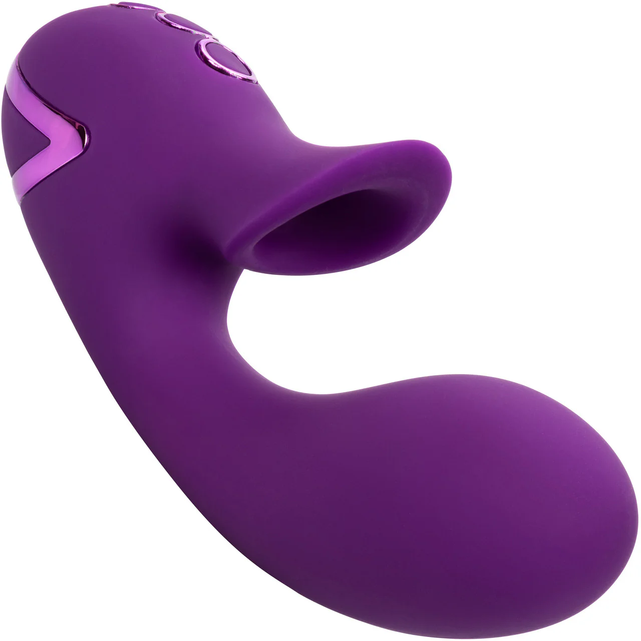 California Dreaming Huntington Beach Heartbreaker Rabbit Style Silicone Rechargeable Vibrator by CalExotics - Image 7