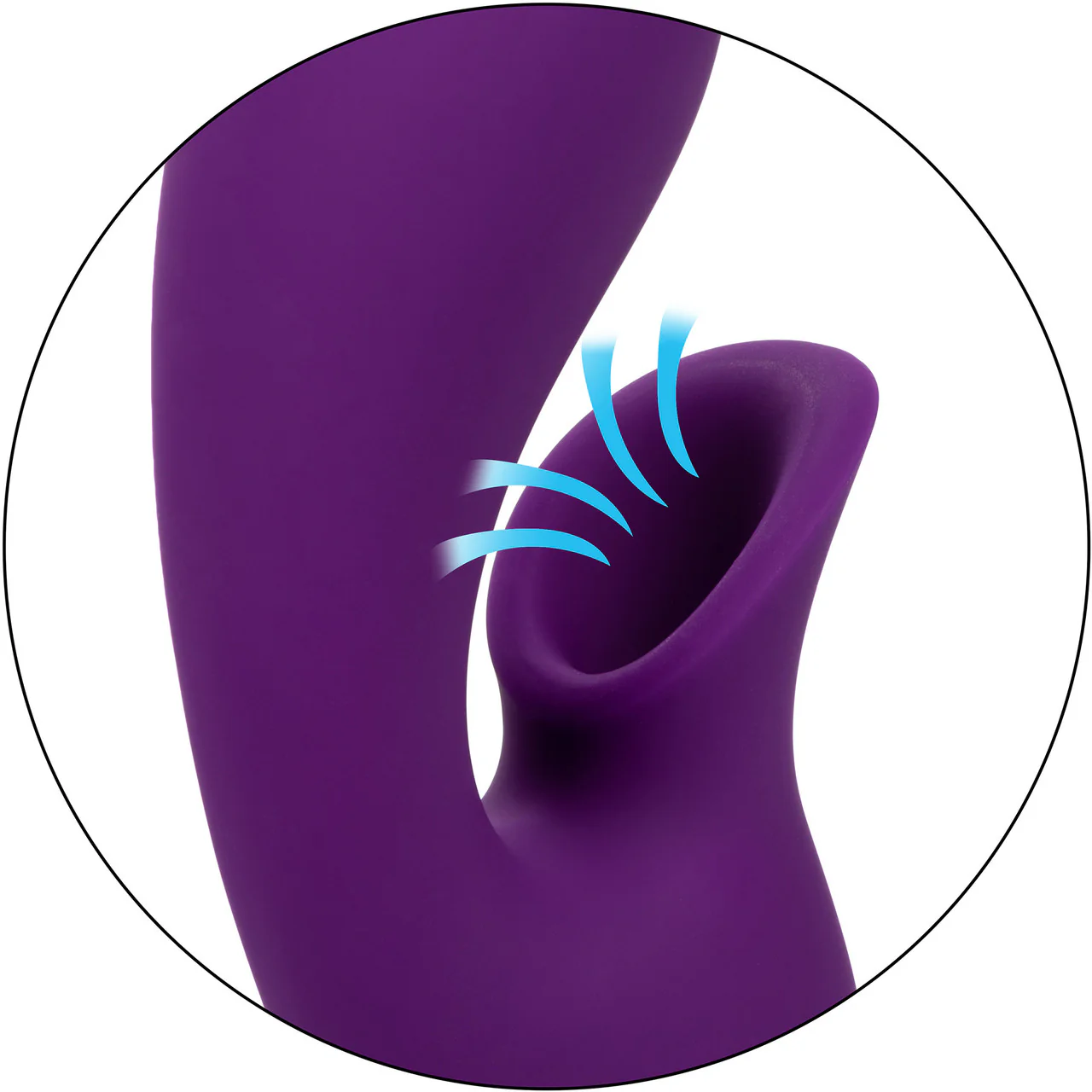 California Dreaming Huntington Beach Heartbreaker Rabbit Style Silicone Rechargeable Vibrator by CalExotics - Image 8