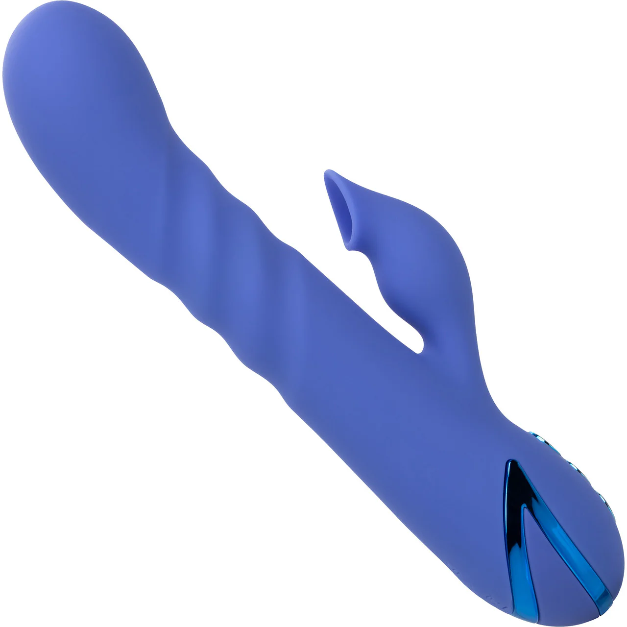California Dreaming L.A. Love Thrusting Rabbit Style Silicone Rechargeable Vibrator by CalExotics - Image 2