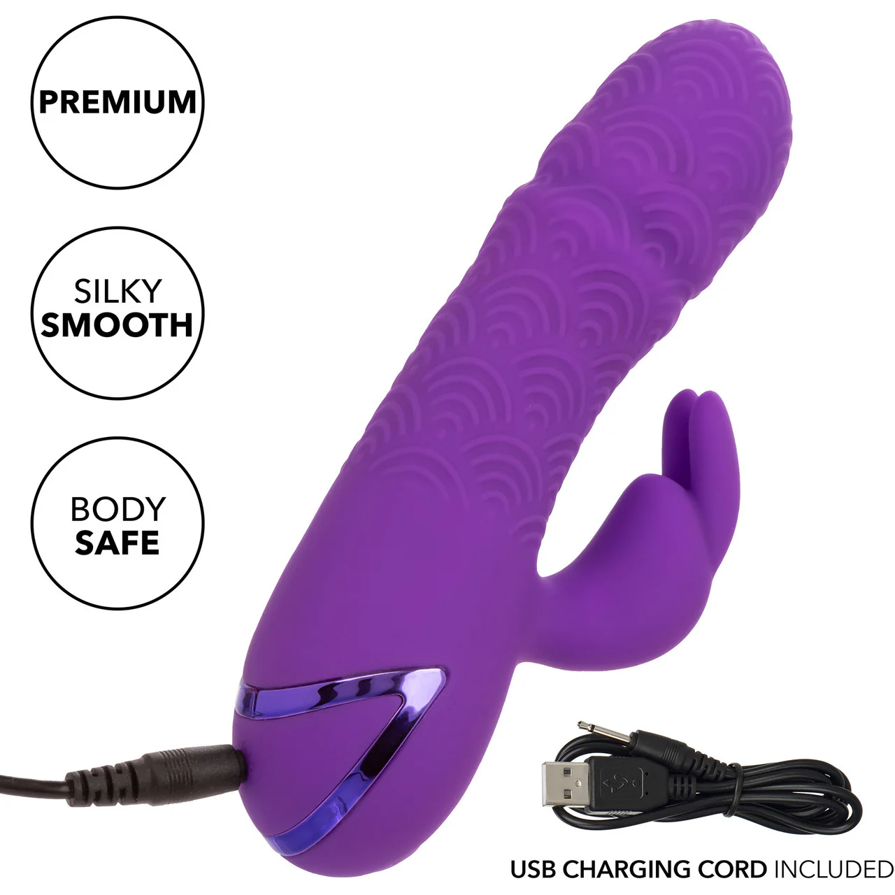California Dreaming Manhattan Beach Marvel Thrusting Dual Stimulation Vibrator By CalExotics - Image 7