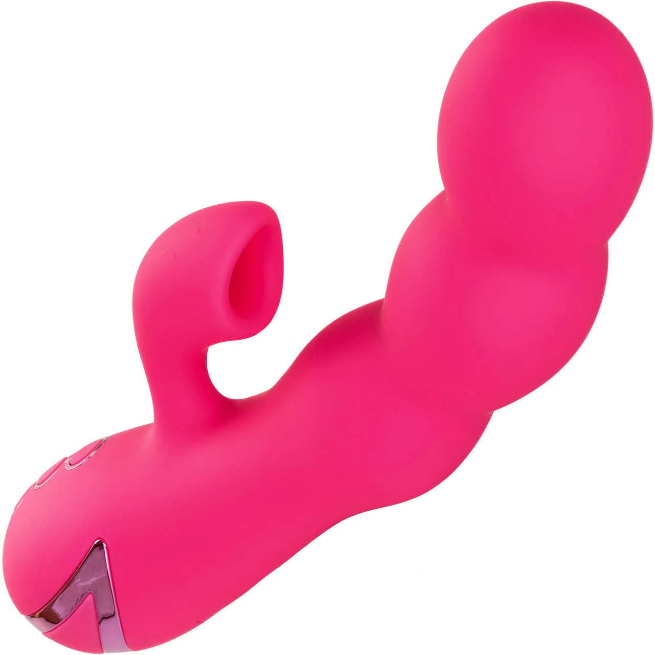 California Dreaming Oceanside Orgasm Rabbit Style Silicone Vibrator With Clitoral Suction By CalExotics - Image 3