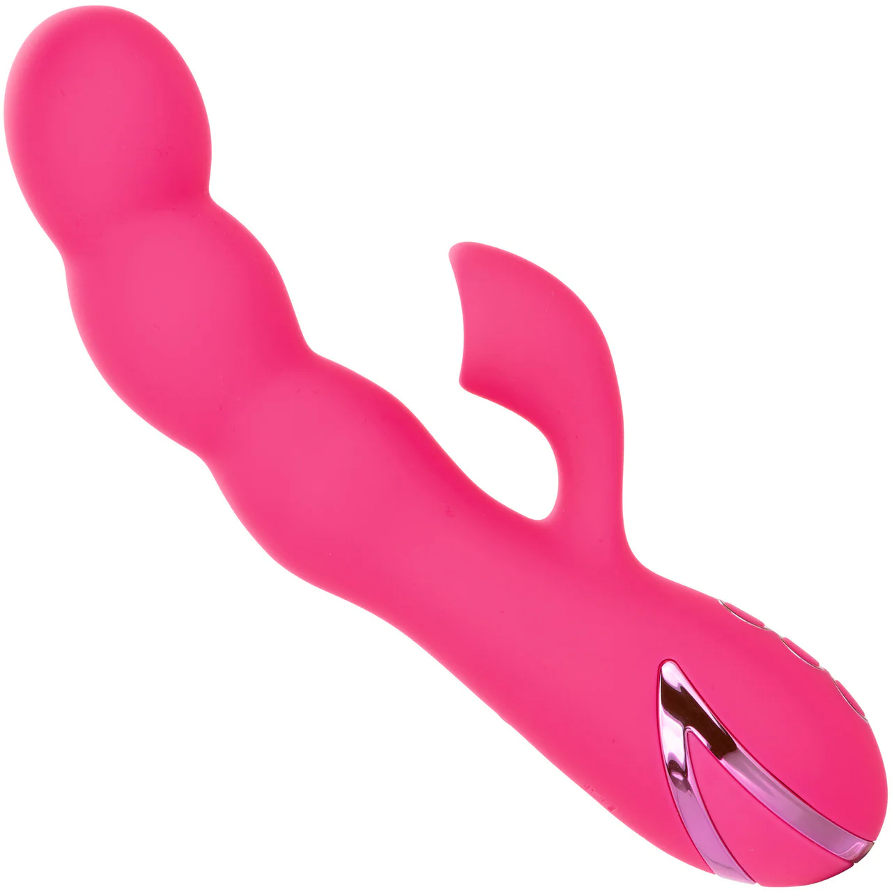California Dreaming Oceanside Orgasm Rabbit Style Silicone Vibrator With Clitoral Suction By CalExotics - Image 4