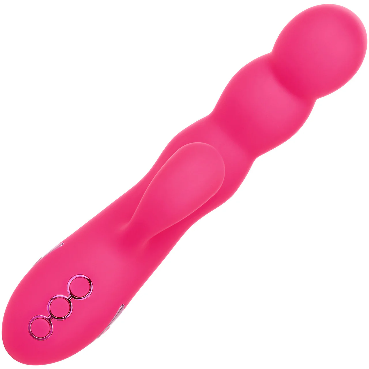 California Dreaming Oceanside Orgasm Rabbit Style Silicone Vibrator With Clitoral Suction By CalExotics - Image 5