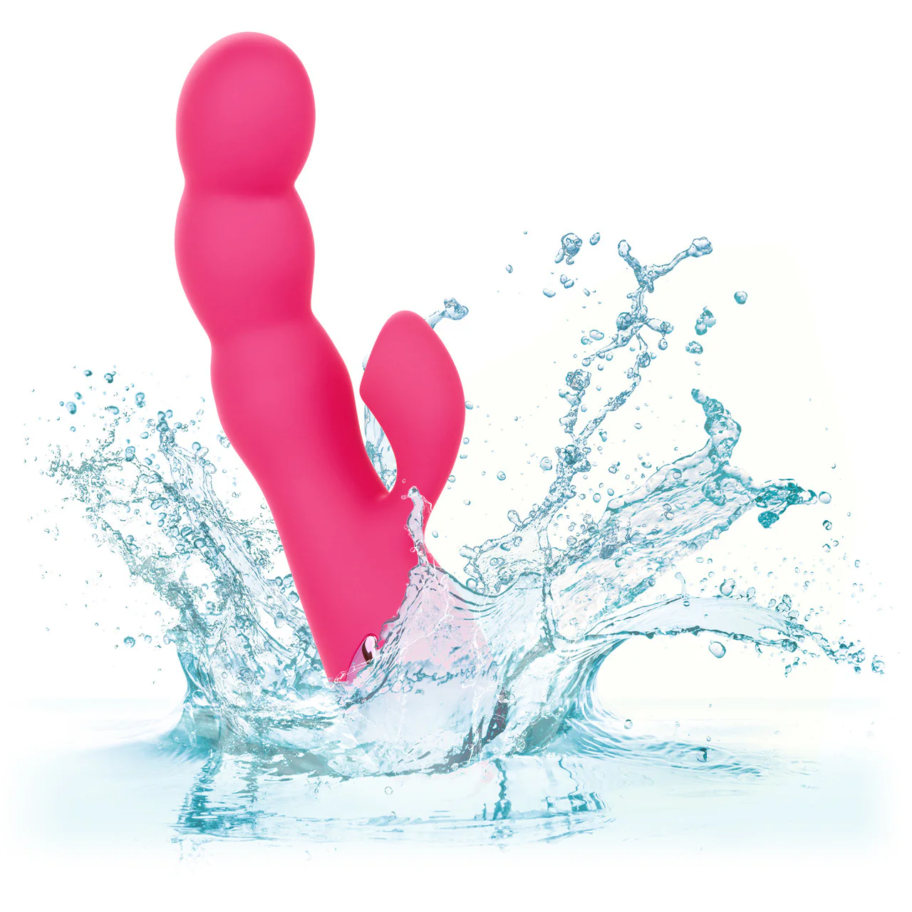 California Dreaming Oceanside Orgasm Rabbit Style Silicone Vibrator With Clitoral Suction By CalExotics - Image 8