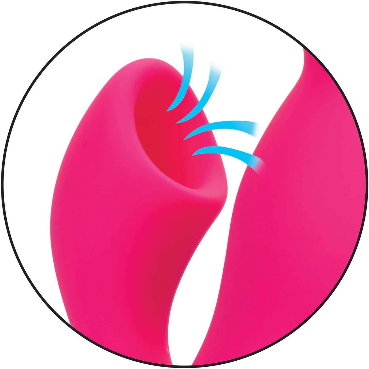 California Dreaming Oceanside Orgasm Rabbit Style Silicone Vibrator With Clitoral Suction By CalExotics - Image 9