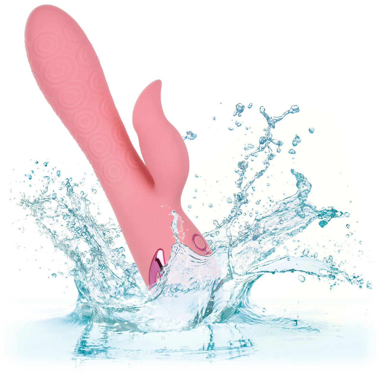 California Dreaming Pasadena Player Rabbit Style Silicone Vibrator by CalExotics - Image 7