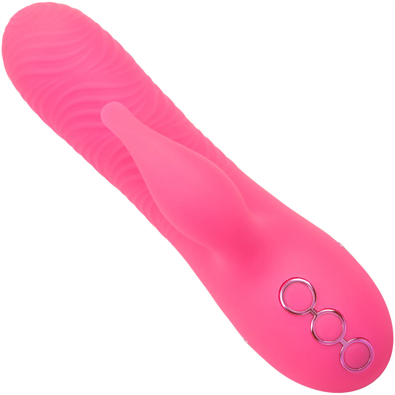 California Dreaming Sacramento Sweetie Dual Stimulation Vibrator With Rotating Beaded Shaft By CalExotics - Image 5