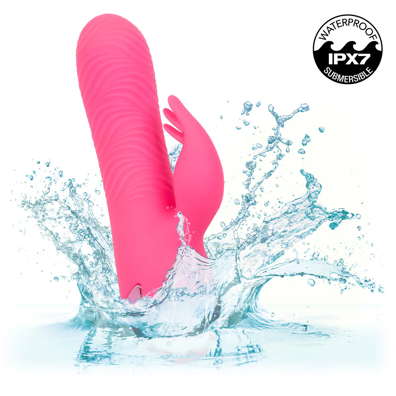 California Dreaming Sacramento Sweetie Dual Stimulation Vibrator With Rotating Beaded Shaft By CalExotics - Image 6