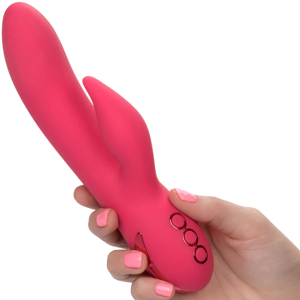 California Dreaming San Francisco Sweetheart Rabbit Style Silicone Vibrator by CalExotics - Image 4