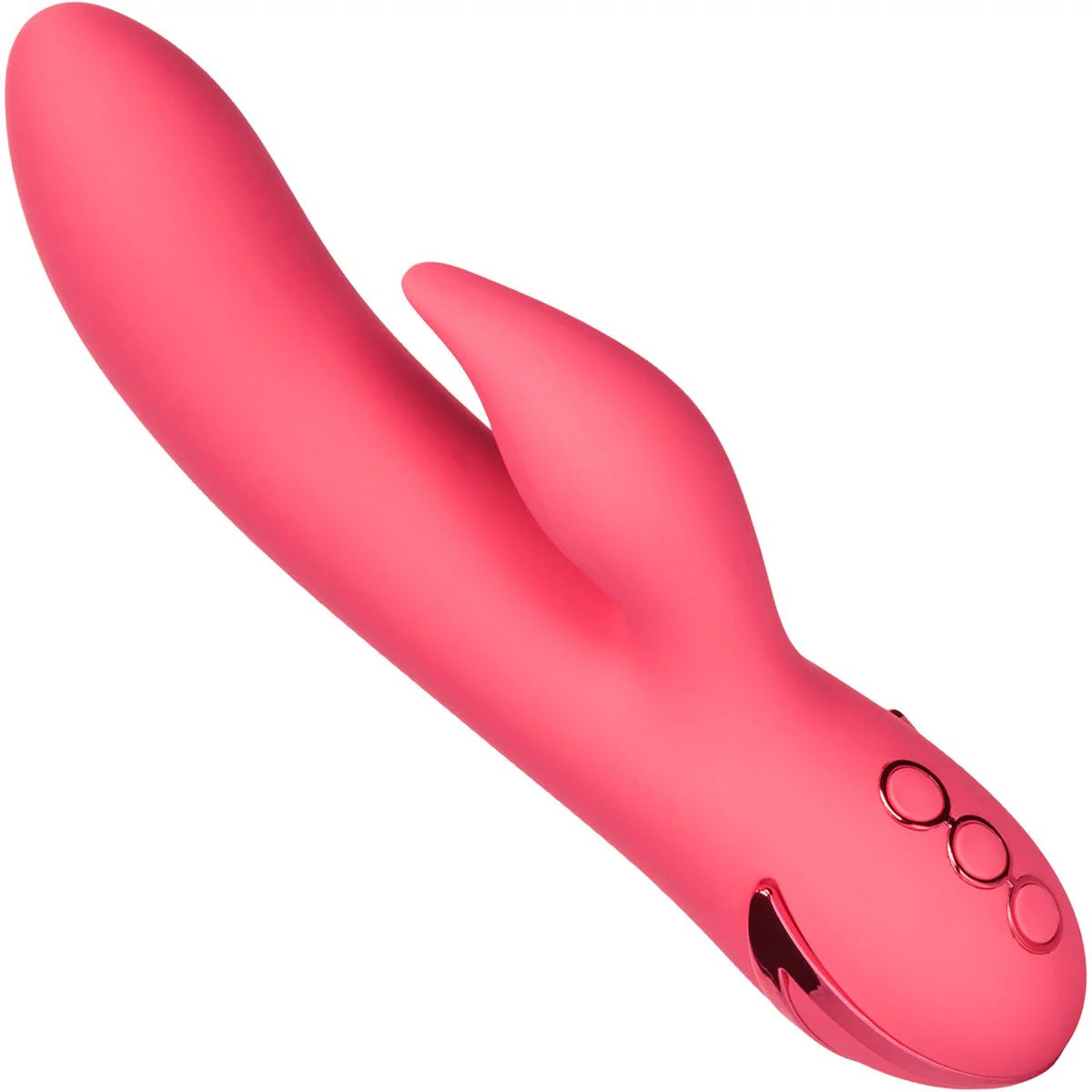 California Dreaming San Francisco Sweetheart Rabbit Style Silicone Vibrator by CalExotics - Image 5