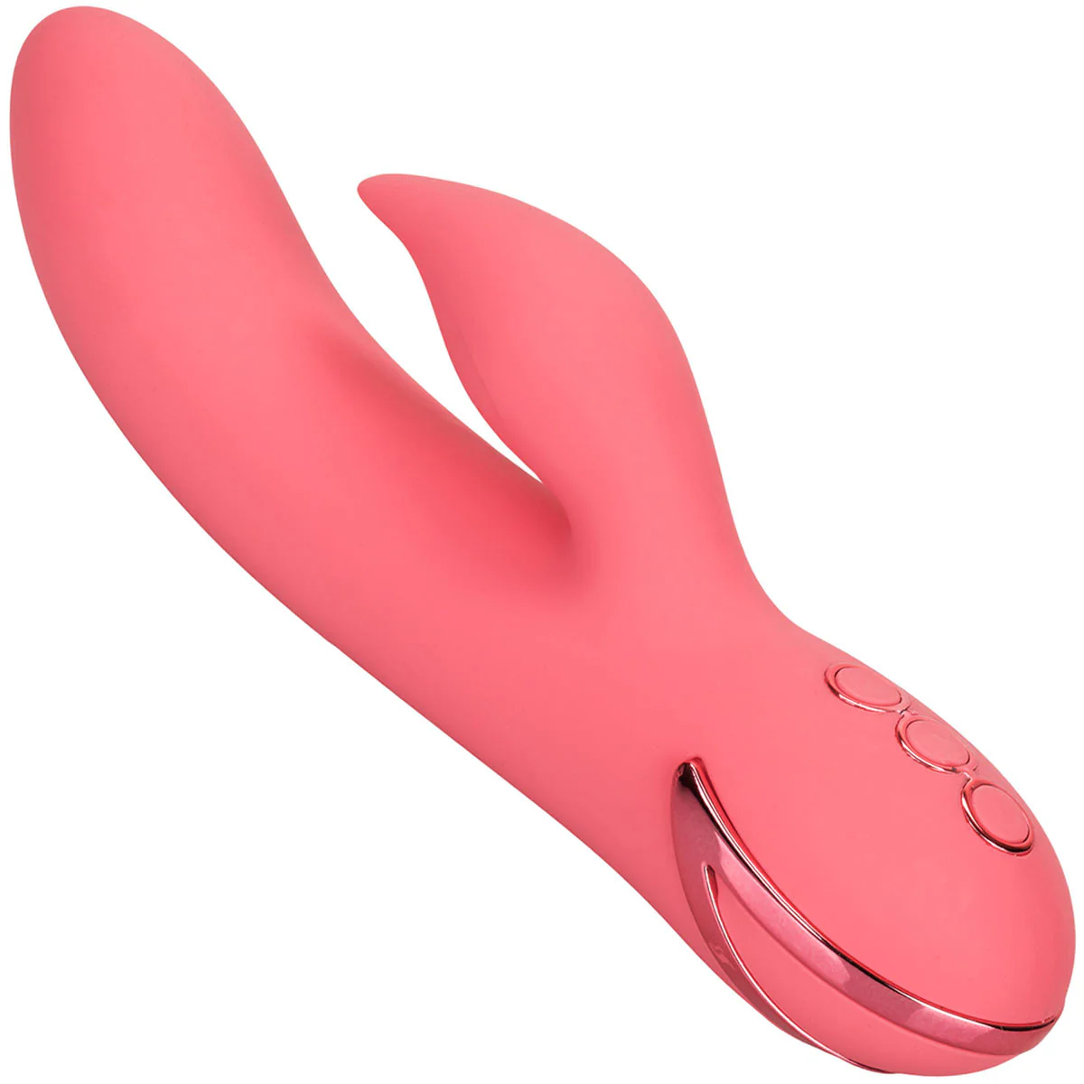 California Dreaming San Francisco Sweetheart Rabbit Style Silicone Vibrator by CalExotics - Image 6