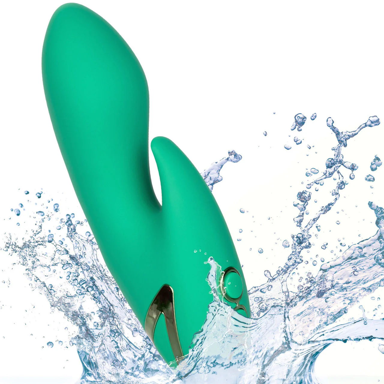 California Dreaming Sierra Sensation Silicone Waterproof Dual Stimulation Vibrator By CalExotics - Image 7