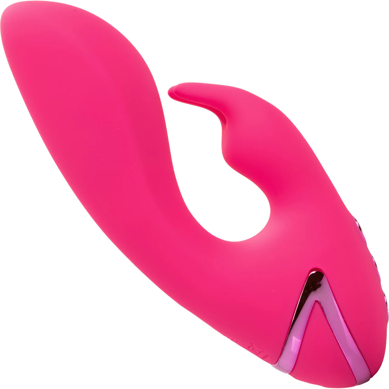 California Dreaming So. Cal Sunshine Rabbit Style Silicone Rechargeable Vibrator by CalExotics - Image 3