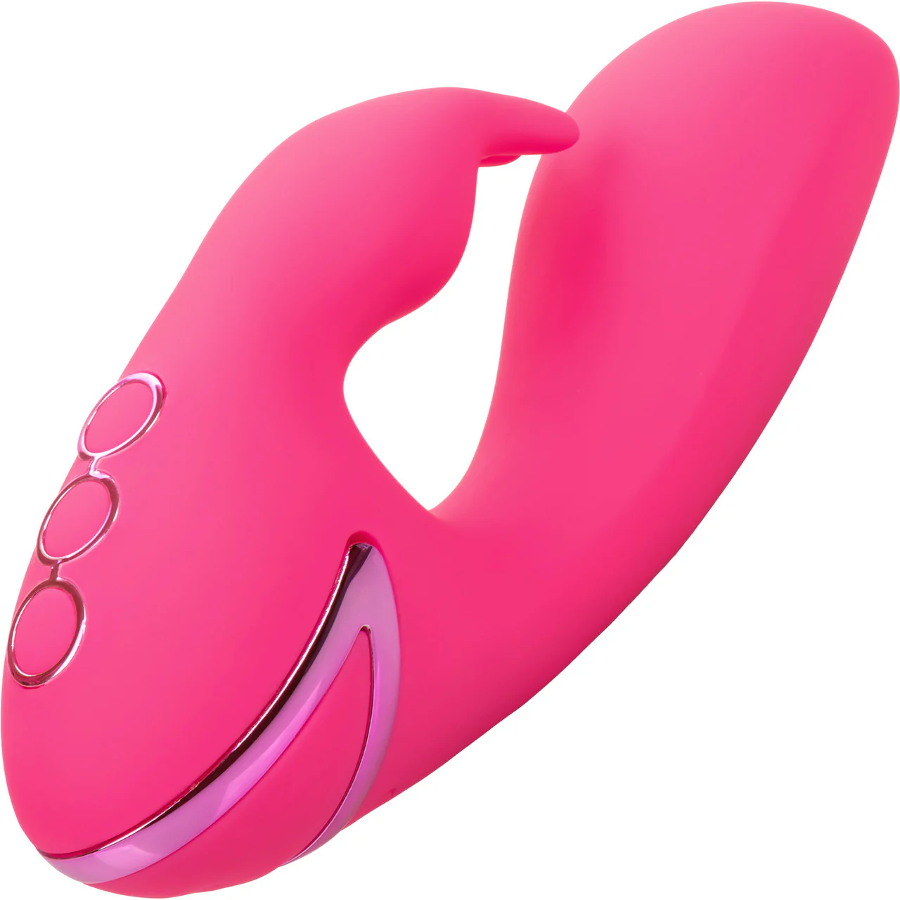 California Dreaming So. Cal Sunshine Rabbit Style Silicone Rechargeable Vibrator by CalExotics - Image 6