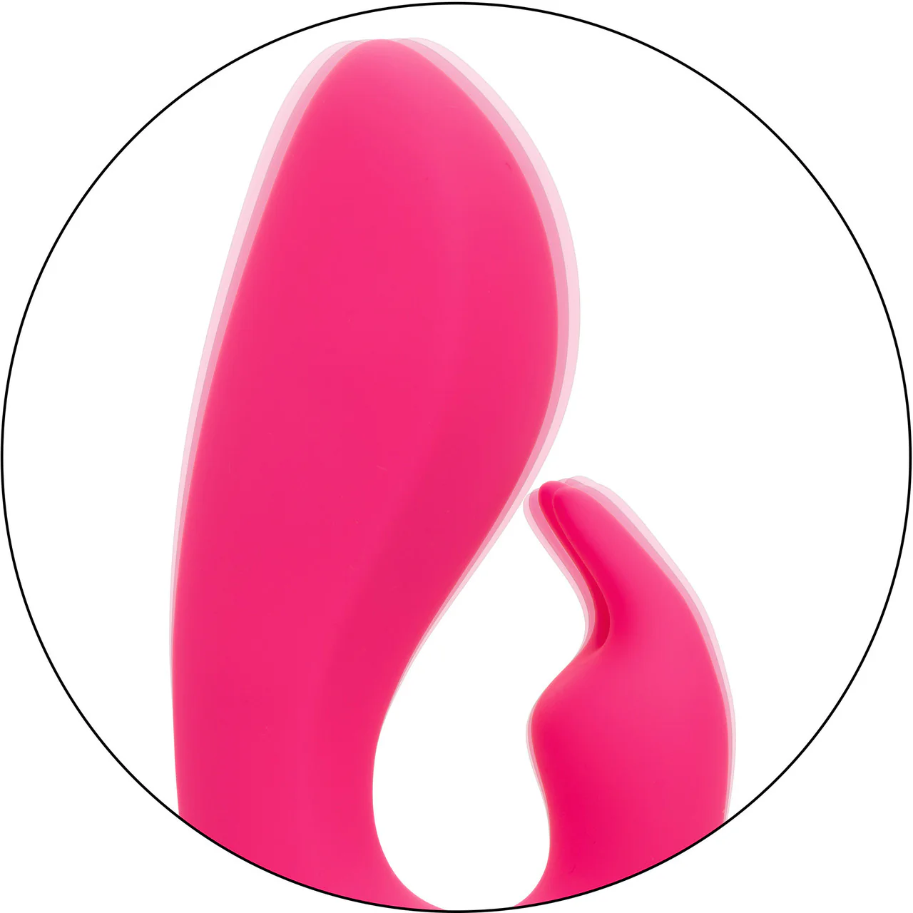 California Dreaming So. Cal Sunshine Rabbit Style Silicone Rechargeable Vibrator by CalExotics - Image 7