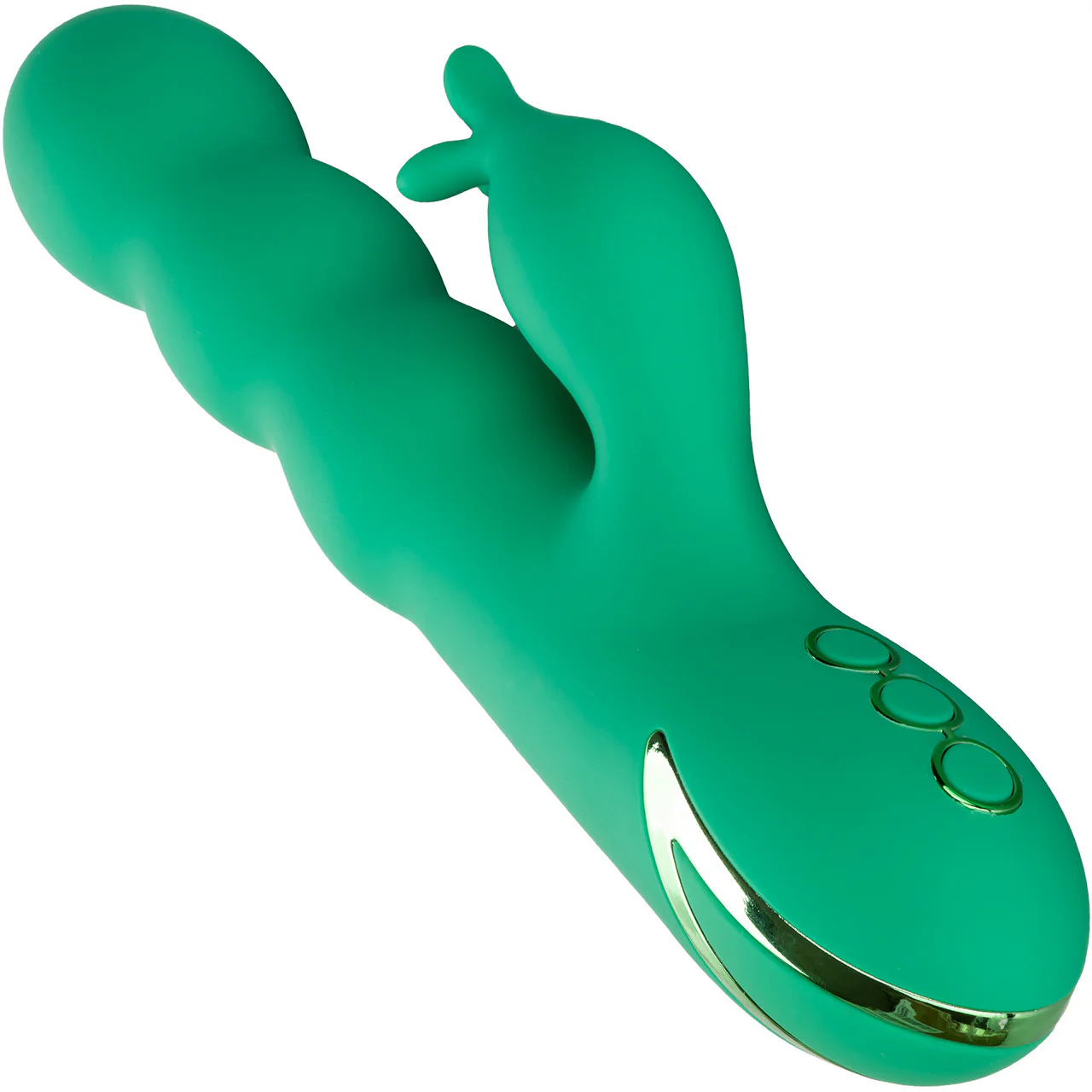 California Dreaming Sonoma Satisfyer Rabbit Style Thrusting Silicone G-Spot Vibrator By CalExotics - Image 6