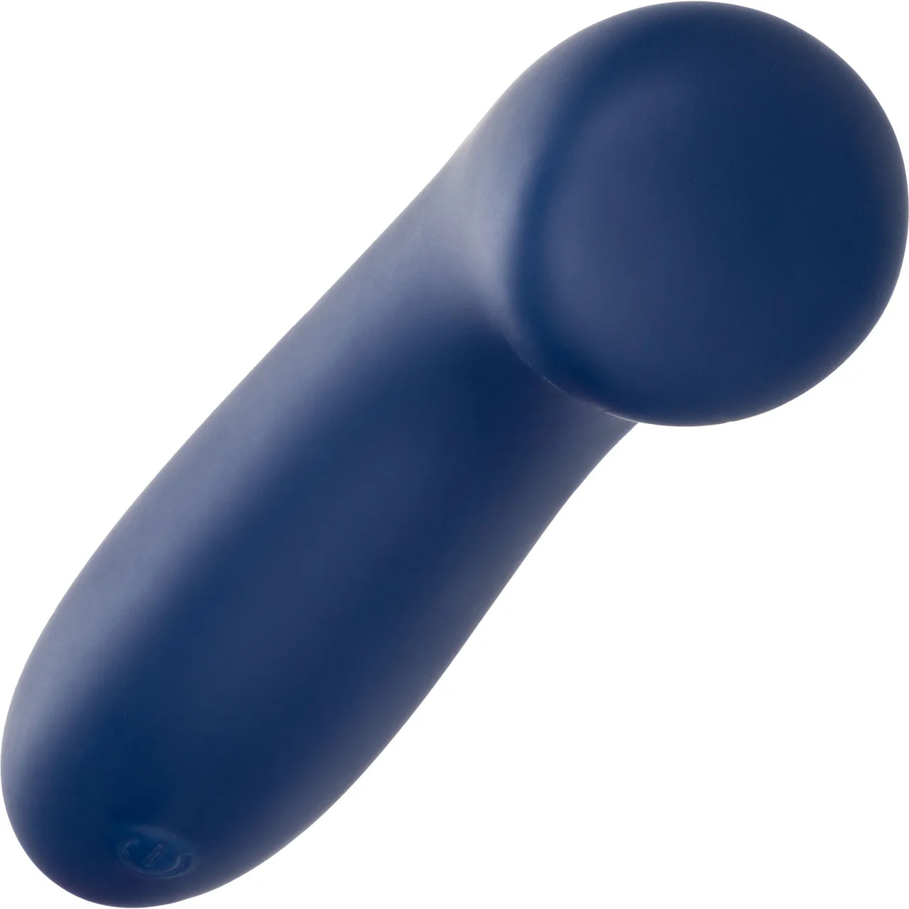 Cashmere Satin G Rechargeable Waterproof Silicone G-Spot Vibrator By CalExotics - Blue - Image 4