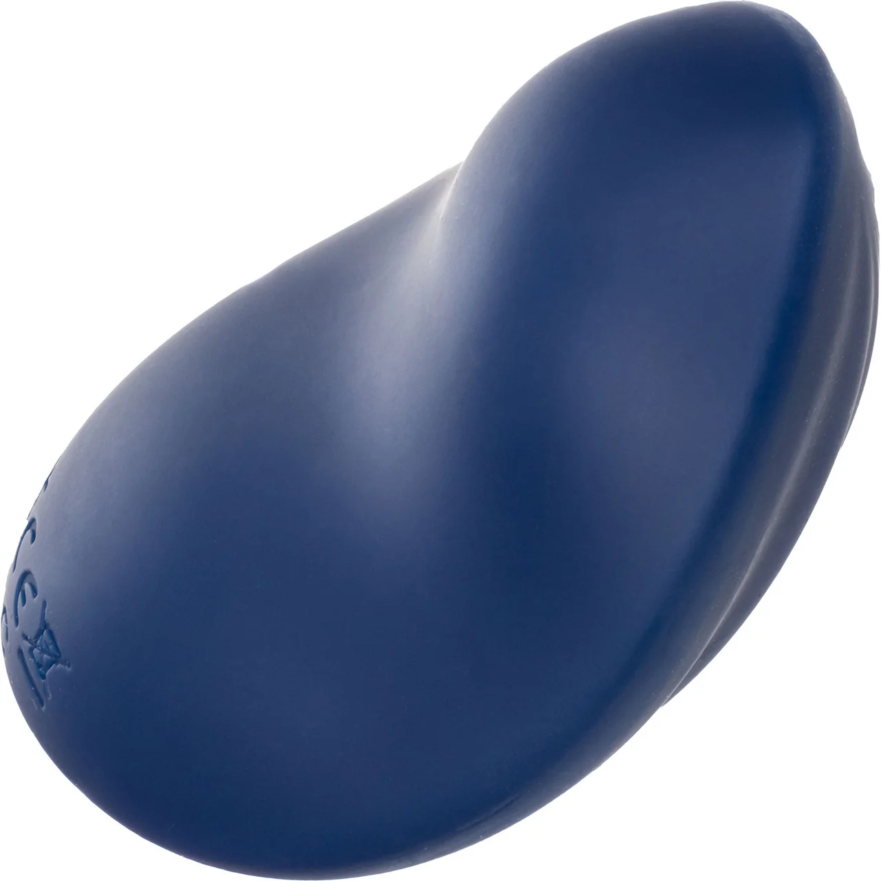 Cashmere Velvet Curve Rechargeable Waterproof Silicone Vibrator By CalExotics - Blue - Image 3