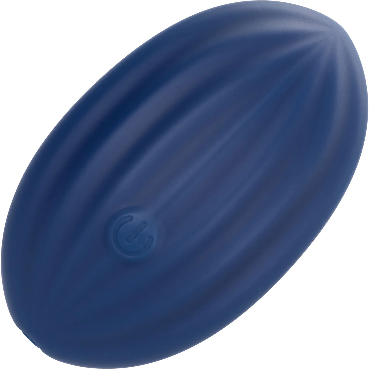 Cashmere Velvet Curve Rechargeable Waterproof Silicone Vibrator By CalExotics - Blue - Image 5