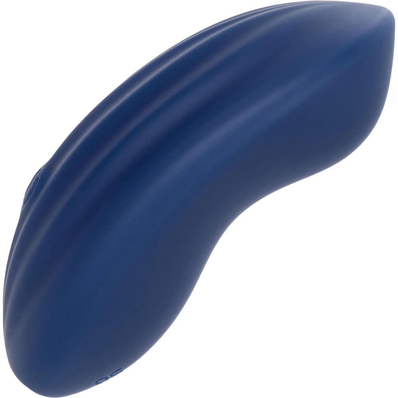 Cashmere Velvet Curve Rechargeable Waterproof Silicone Vibrator By CalExotics - Blue - Image 7