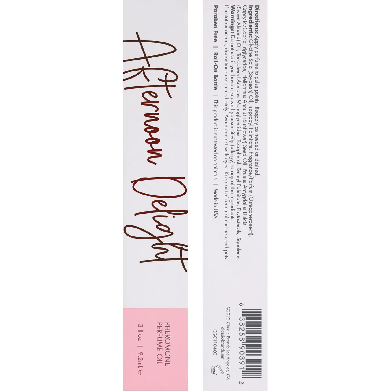 CGC Perfume Oil With Pheromones - Afternoon Delight Roll-On (0.3 oz) - Image 3