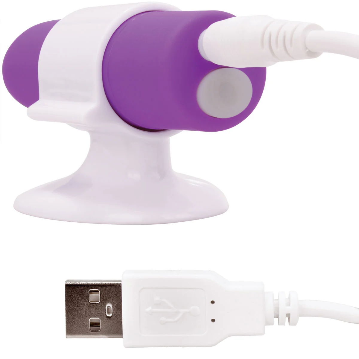 Charged Positive Rechargeable 20 Function Vibrator By Screaming O - Grape - Image 3