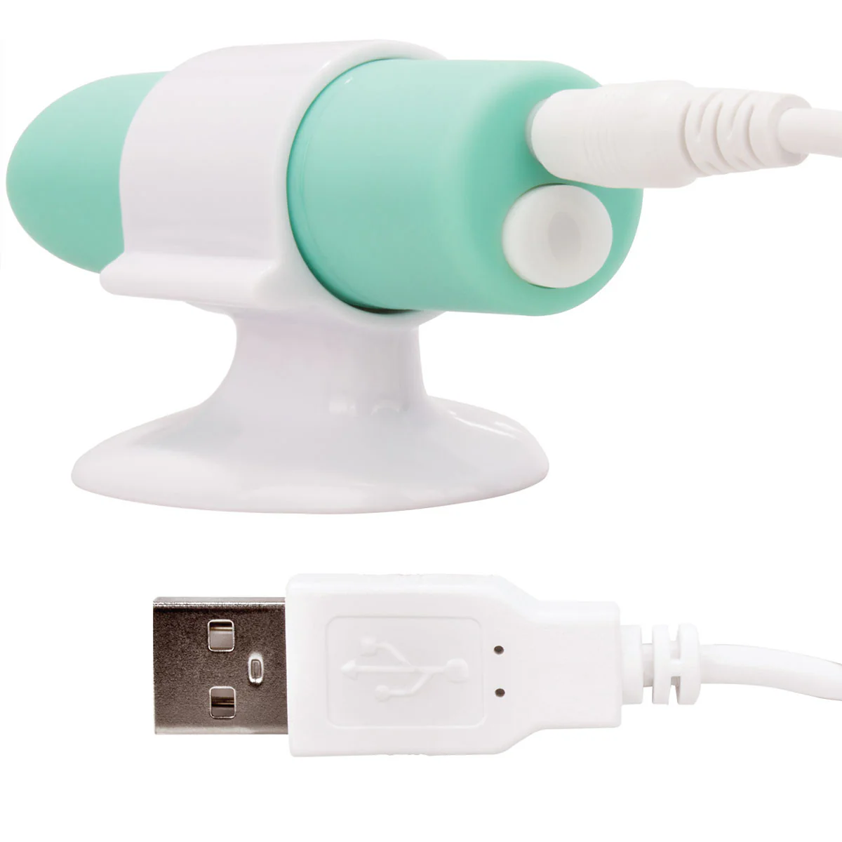 Charged Positive Rechargeable 20 Function Vibrator By Screaming O - Kiwi Mint - Image 3