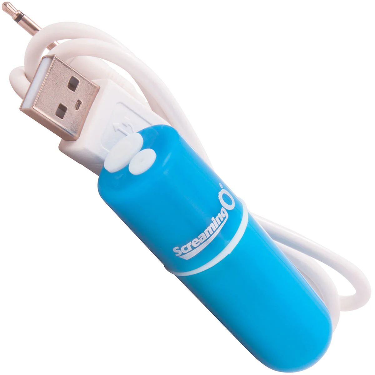 Charged Vooom Rechargeable 10 Function Bullet By Screaming O - Blue - Image 4