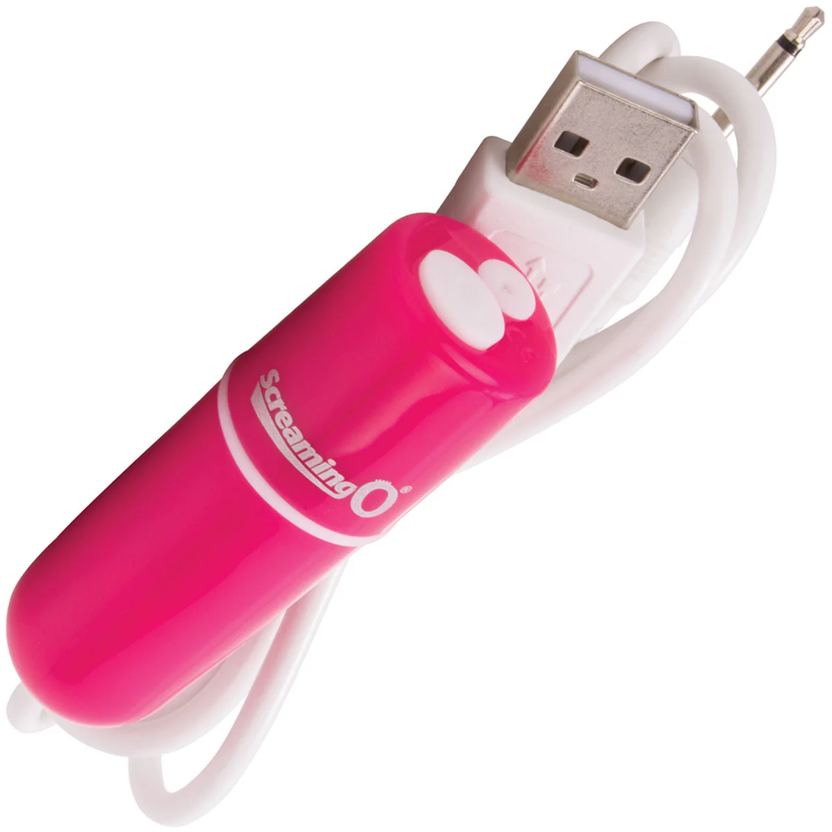 Charged Vooom Rechargeable 10 Function Bullet By Screaming O - Pink - Image 4