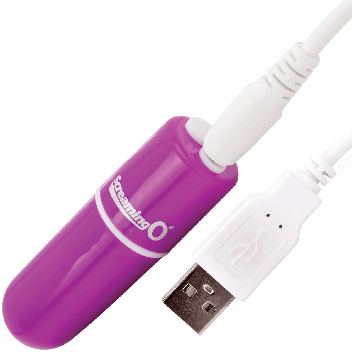 Charged Vooom Rechargeable 10 Function Bullet By Screaming O - Purple - Image 3
