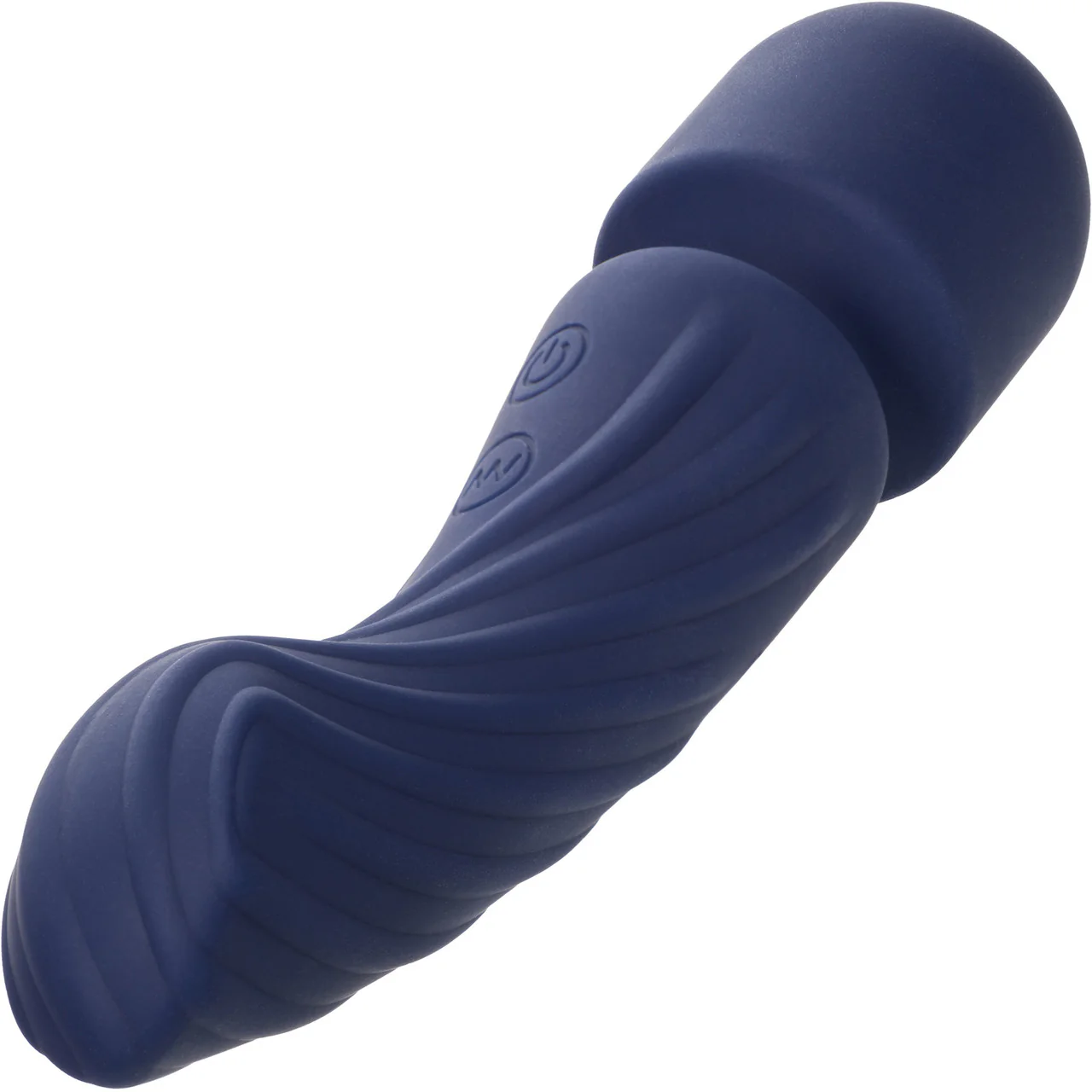 Charisma Allure Rechargeable Waterproof Silicone Dual Motor Mini Wand Vibrator By CalExotics - Image 3