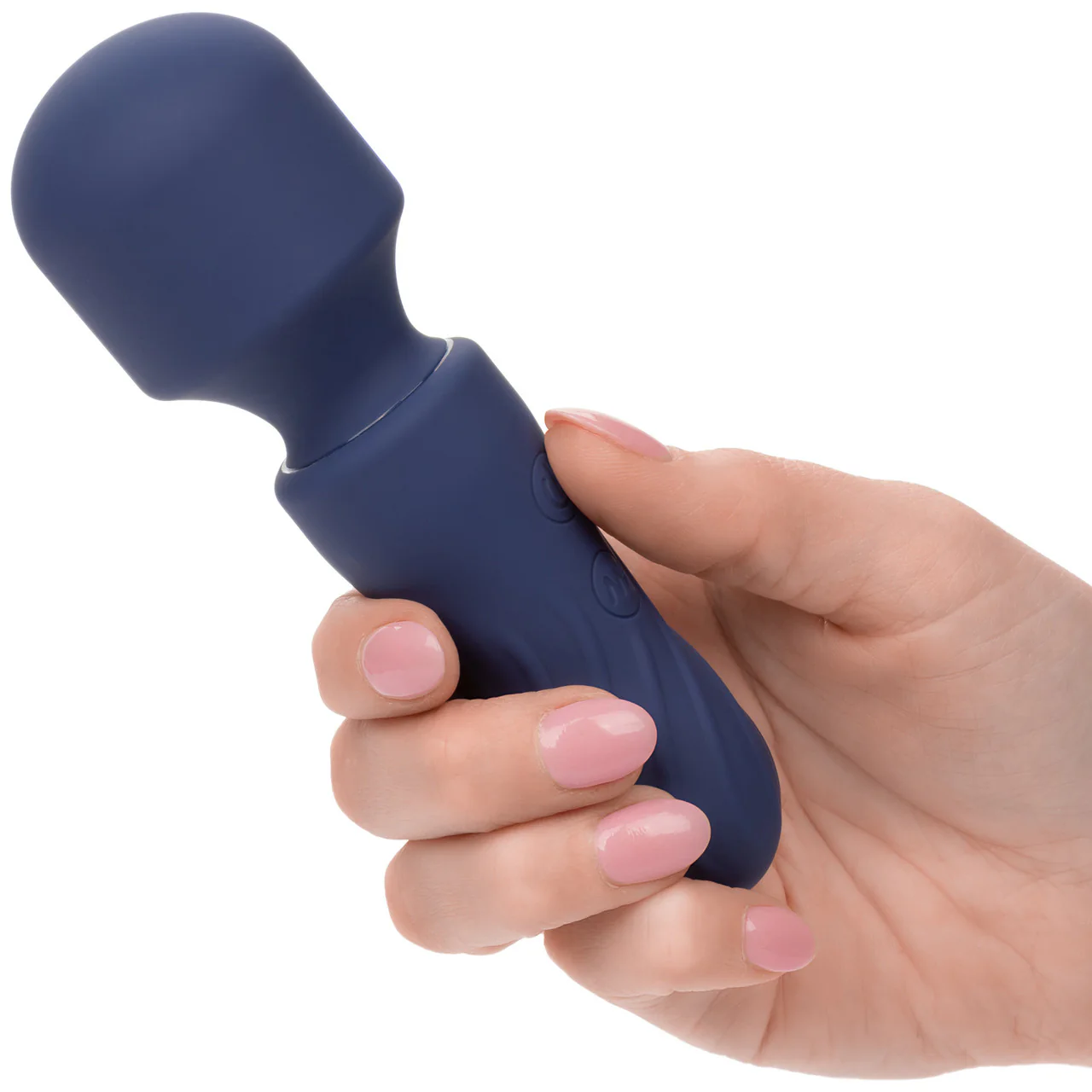 Charisma Charm Rechargeable Waterproof Silicone Mini Wand Vibrator By CalExotics - Image 2