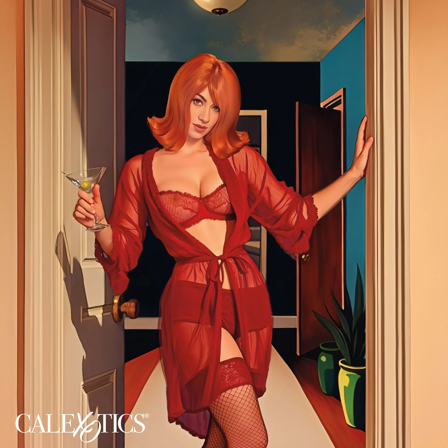 Cheap Thrills® The Horny Housewife Penis Stroker By CalExotics - Image 2