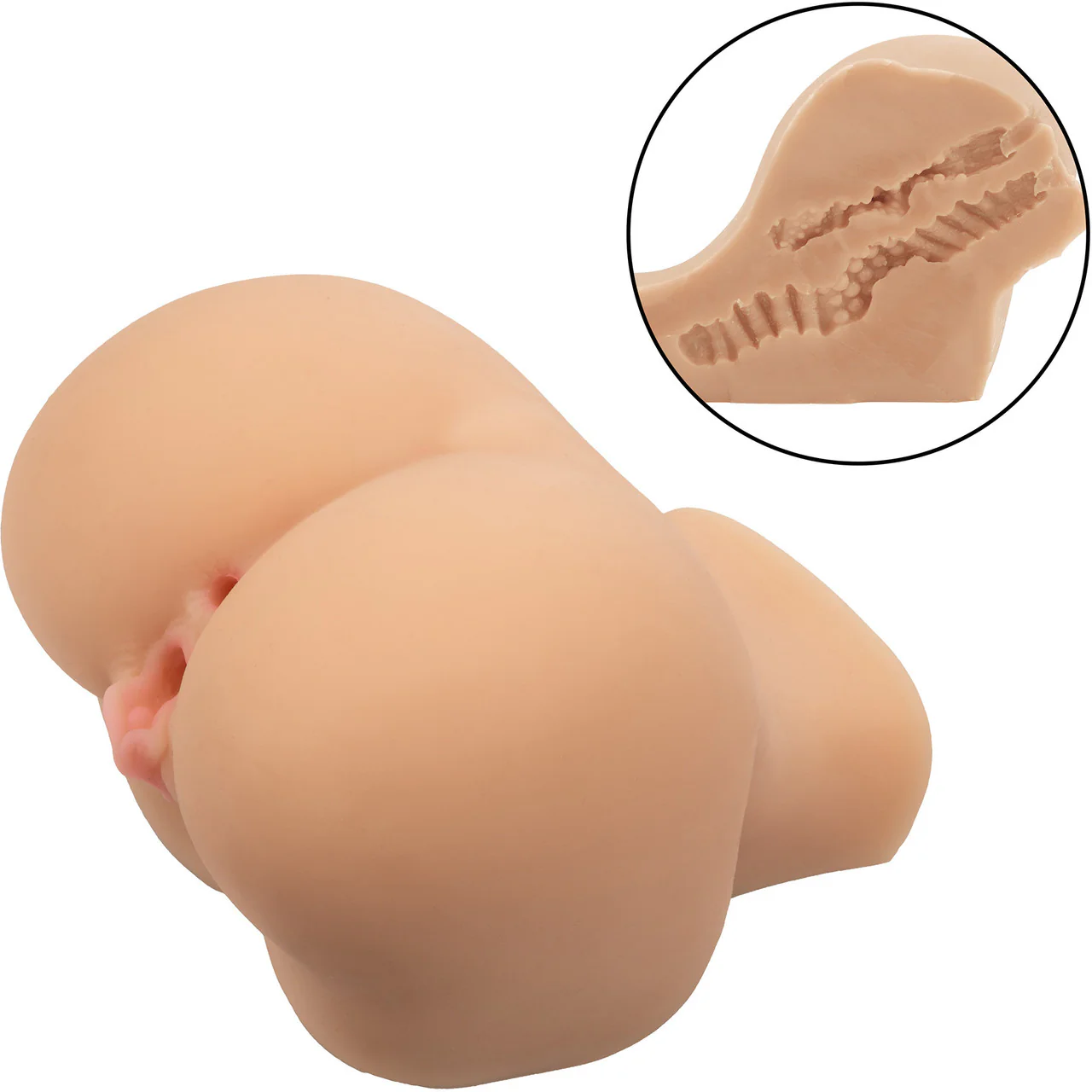Cheap Thrills The Farmer's Wife Pussy & Ass Penis Masturbator By CalExotics - Vanilla - Image 6