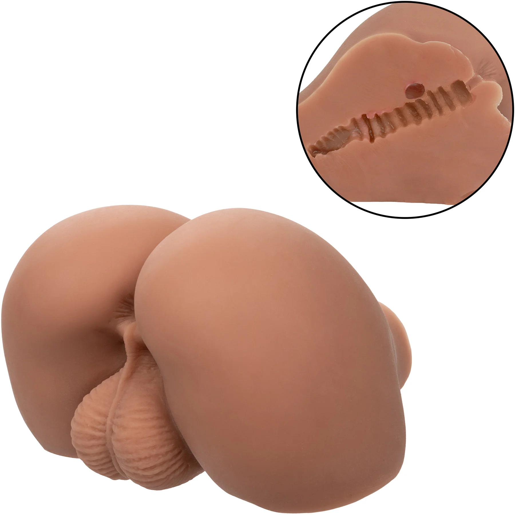 Cheap Thrills The Mechanic Penis Stroker By CalExotics - Caramel - Image 4