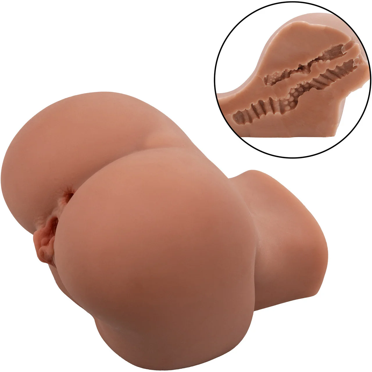 Cheap Thrills The Roller Babe Pussy & Ass Penis Masturbator By CalExotics - Caramel - Image 6