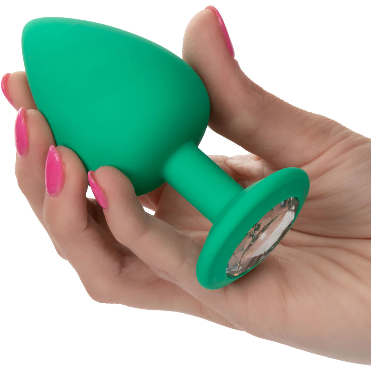 Cheeky Gems Silicone 3-Piece Anal Training Kit By CalExotics - Green - Image 2
