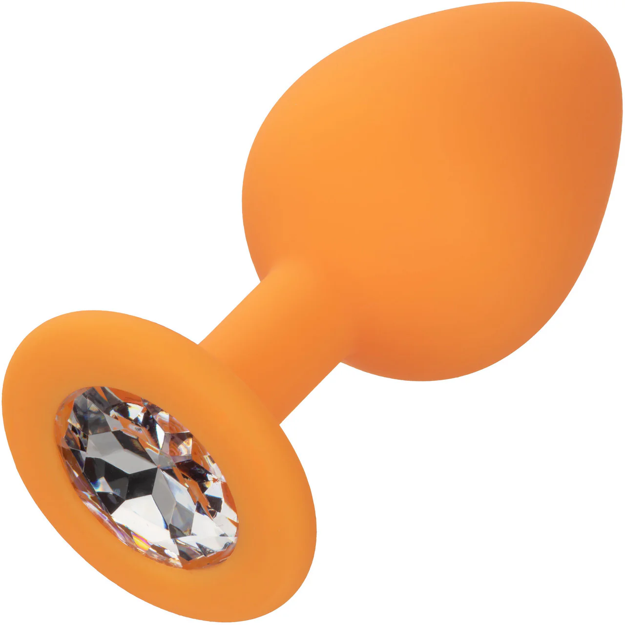 Cheeky Gems Silicone 3-Piece Anal Training Kit By CalExotics - Orange - Image 10