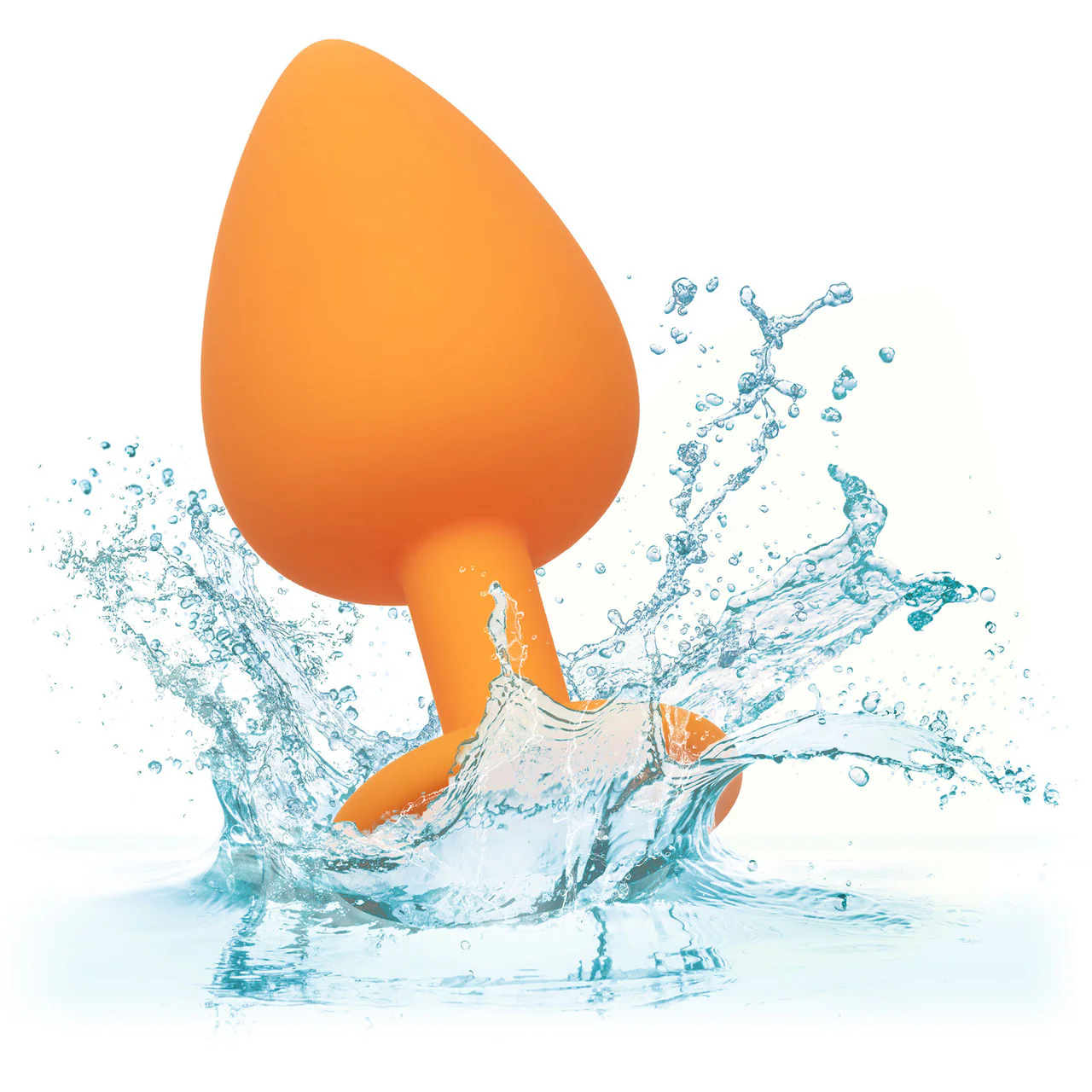 Cheeky Gems Silicone 3-Piece Anal Training Kit By CalExotics - Orange - Image 15