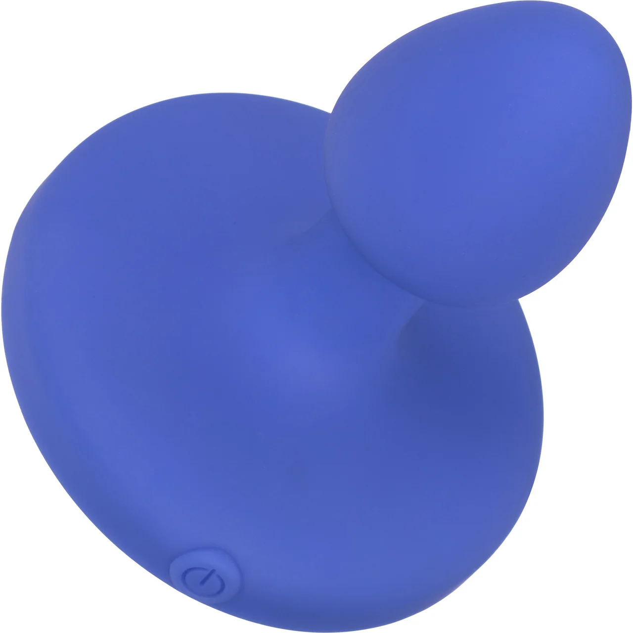 Cheeky Gems Silicone Rechargeable Vibrating Small Anal Probe By CalExotics - Blue - Image 4