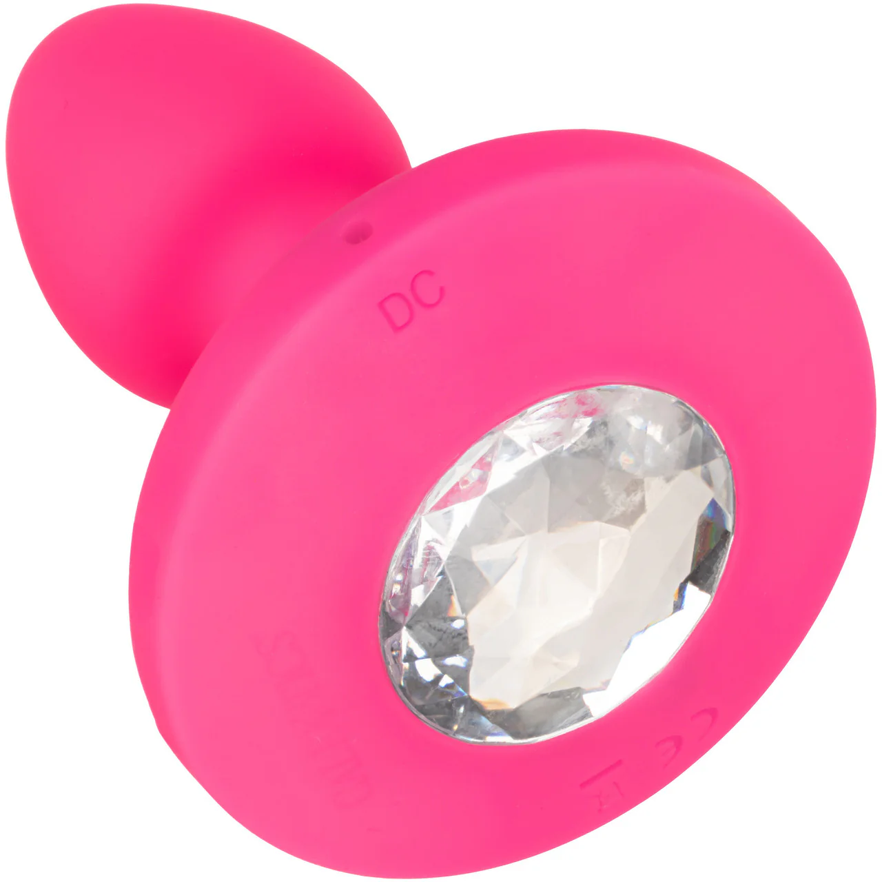 Cheeky Gems Silicone Rechargeable Vibrating Small Anal Probe By CalExotics - Pink - Image 5