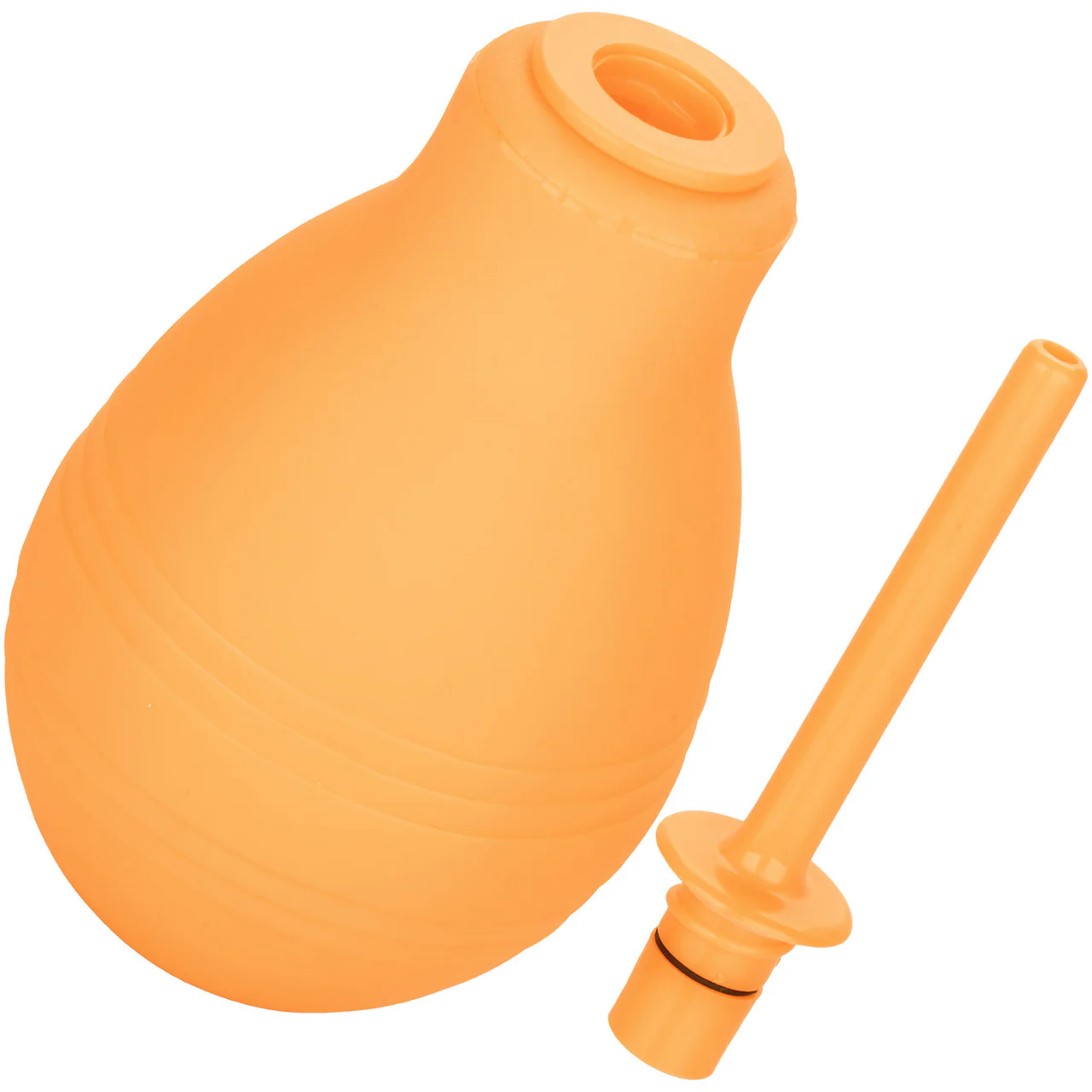 Cheeky One Way Flow Douche Anal Cleansing Tool By CalExotics - Orange - Image 3