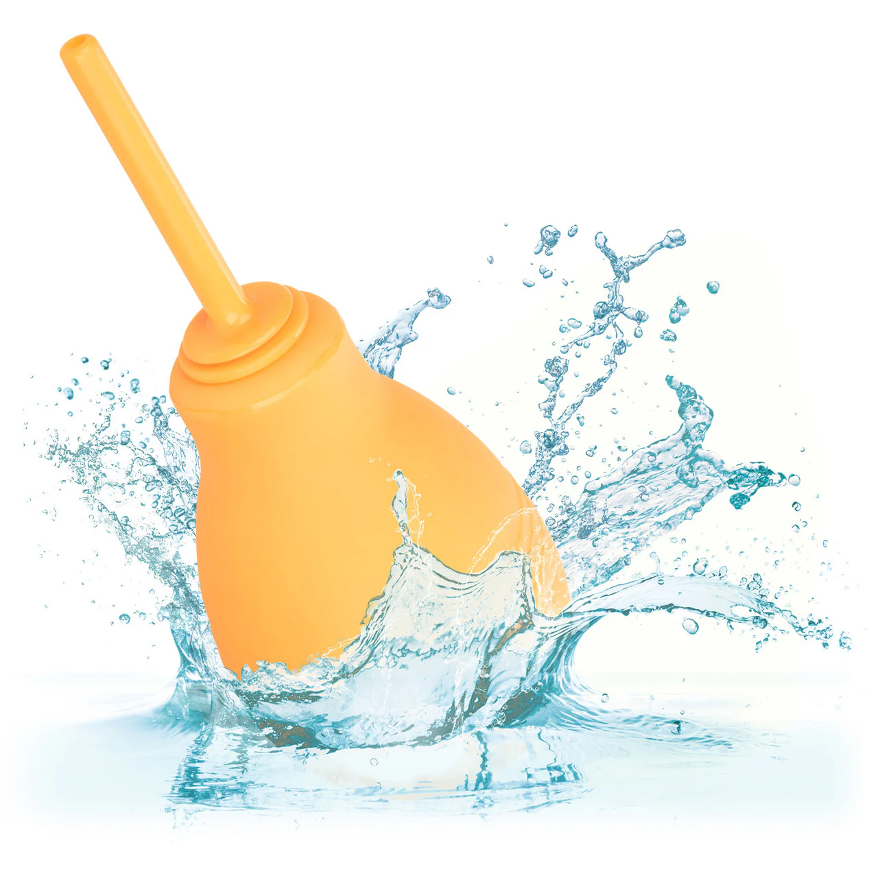 Cheeky One Way Flow Douche Anal Cleansing Tool By CalExotics - Orange - Image 5