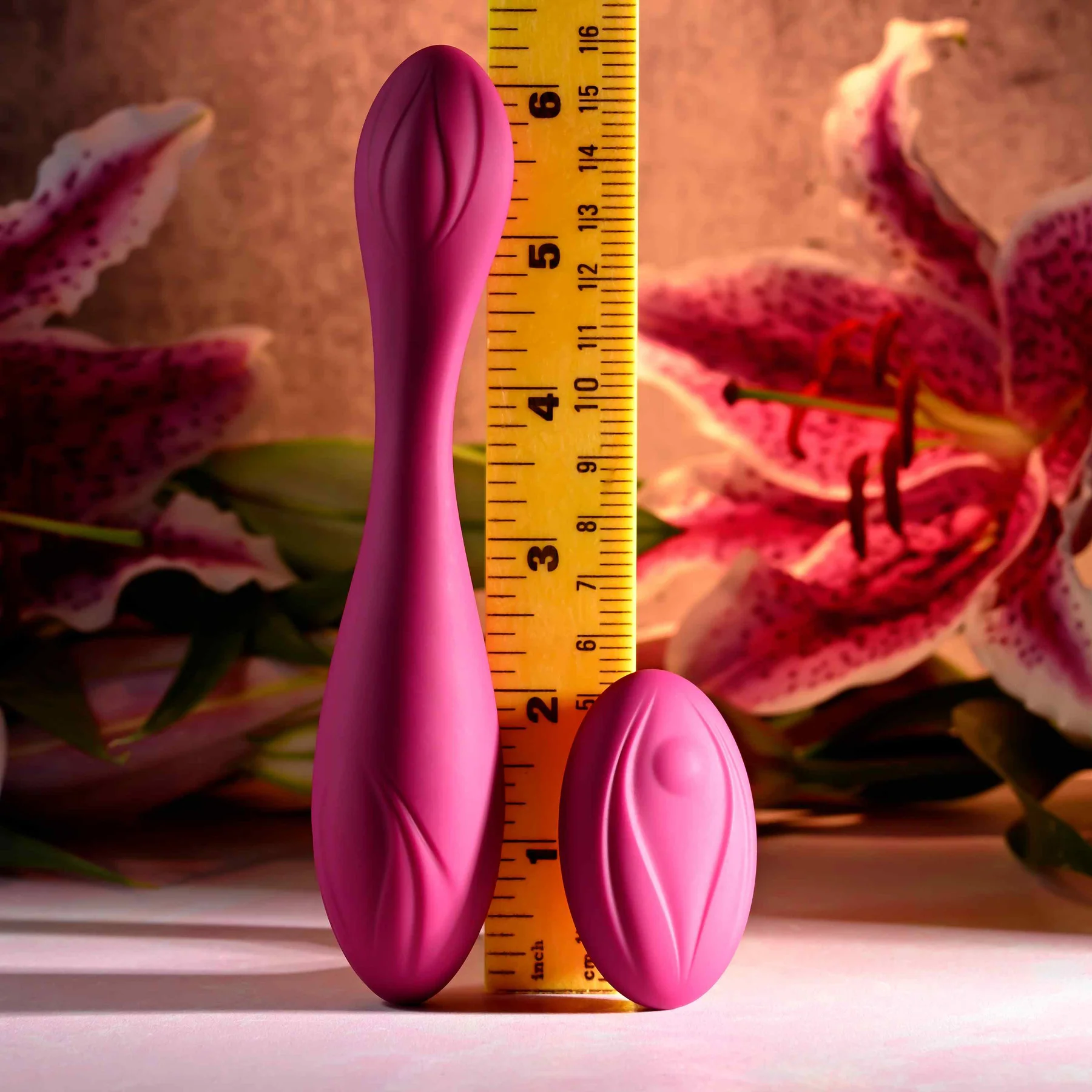 Cherry Pose Rechargeable Silicone Posable Vibrator With Remote By Evolved Novelties - Image 14