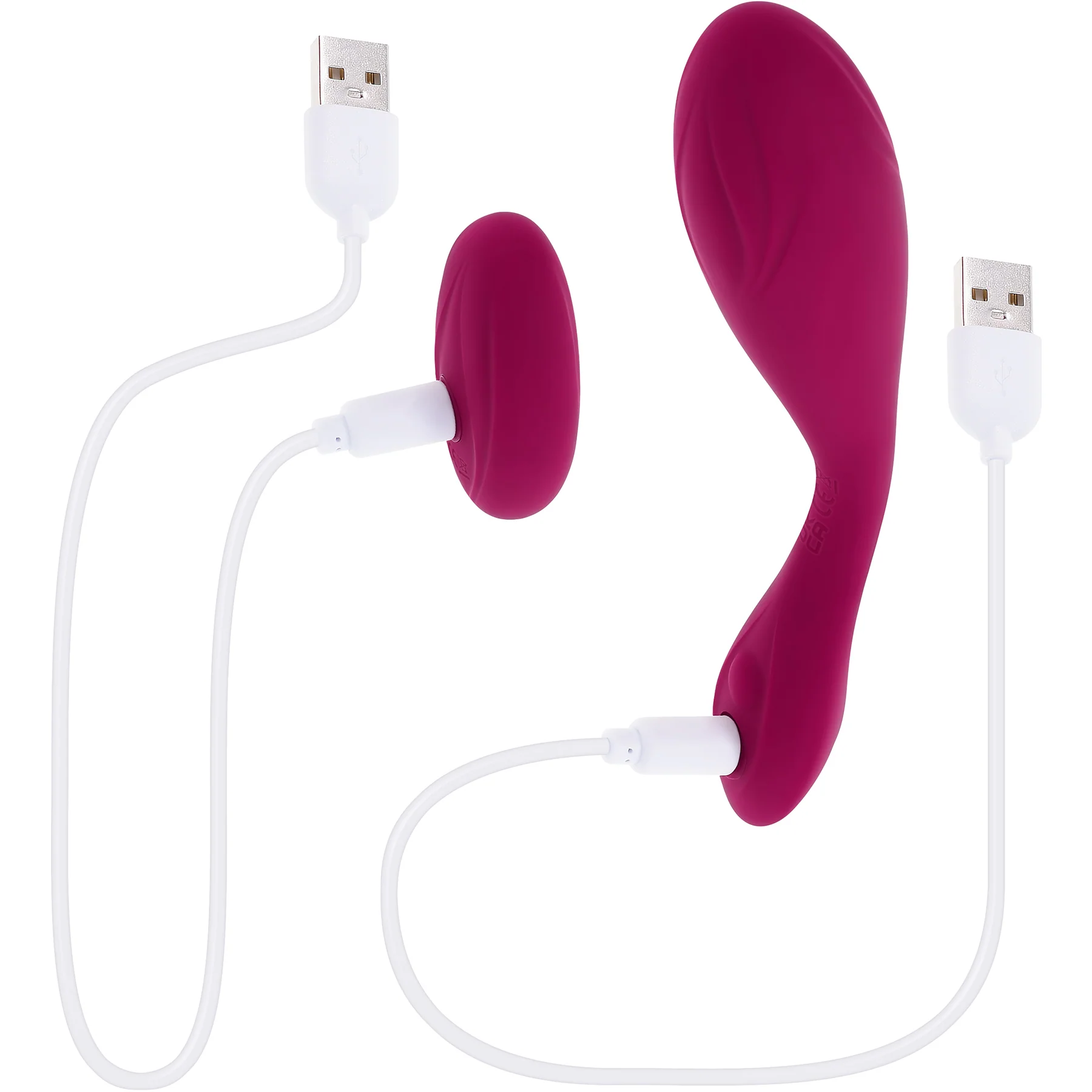 Cherry Pose Rechargeable Silicone Posable Vibrator With Remote By Evolved Novelties - Image 17